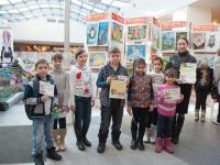 Конкурс детского рисунка по теме в мире животных - награждение победителей